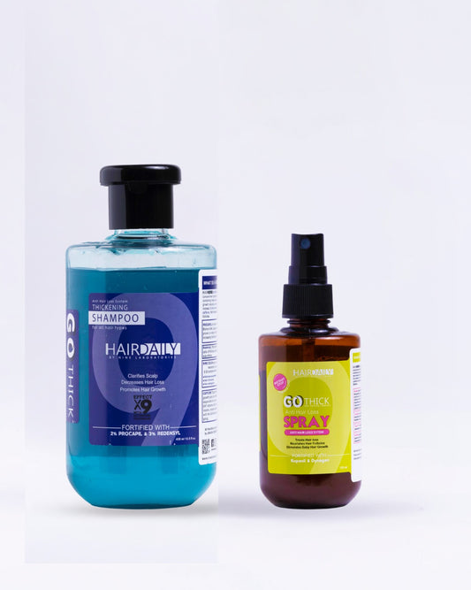 باندل الطوارئ لوقف تساقط الشعر للرجال  (جو ثيك سبراي + شامبو جو ثيك )