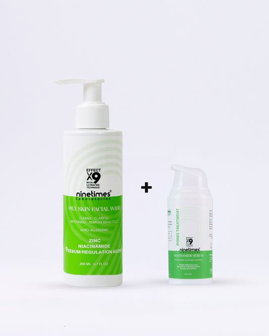 Oily skin routine