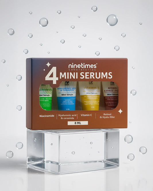 بوكس 4 أنواع ميني سيروم - 8 مل