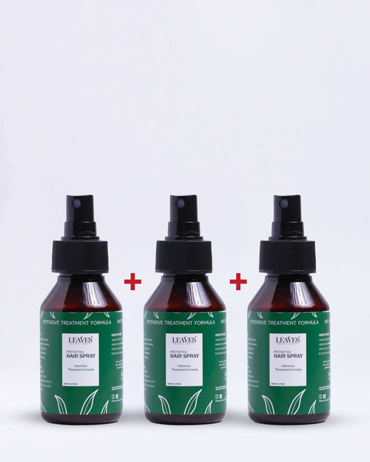 Hair Loss Treatment Course (3 Leaves Spray Packs) 